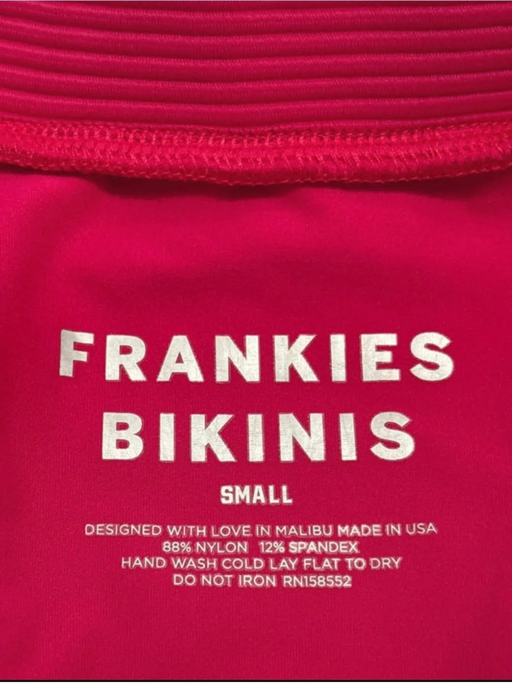 Frankies Bikinis soft ribbed